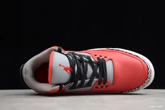 Cheap Husky Jordan Air CK5692-600 3 Cement Red 0524